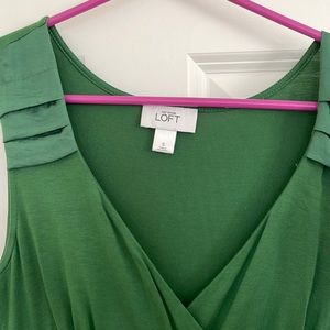 Loft Green Dress